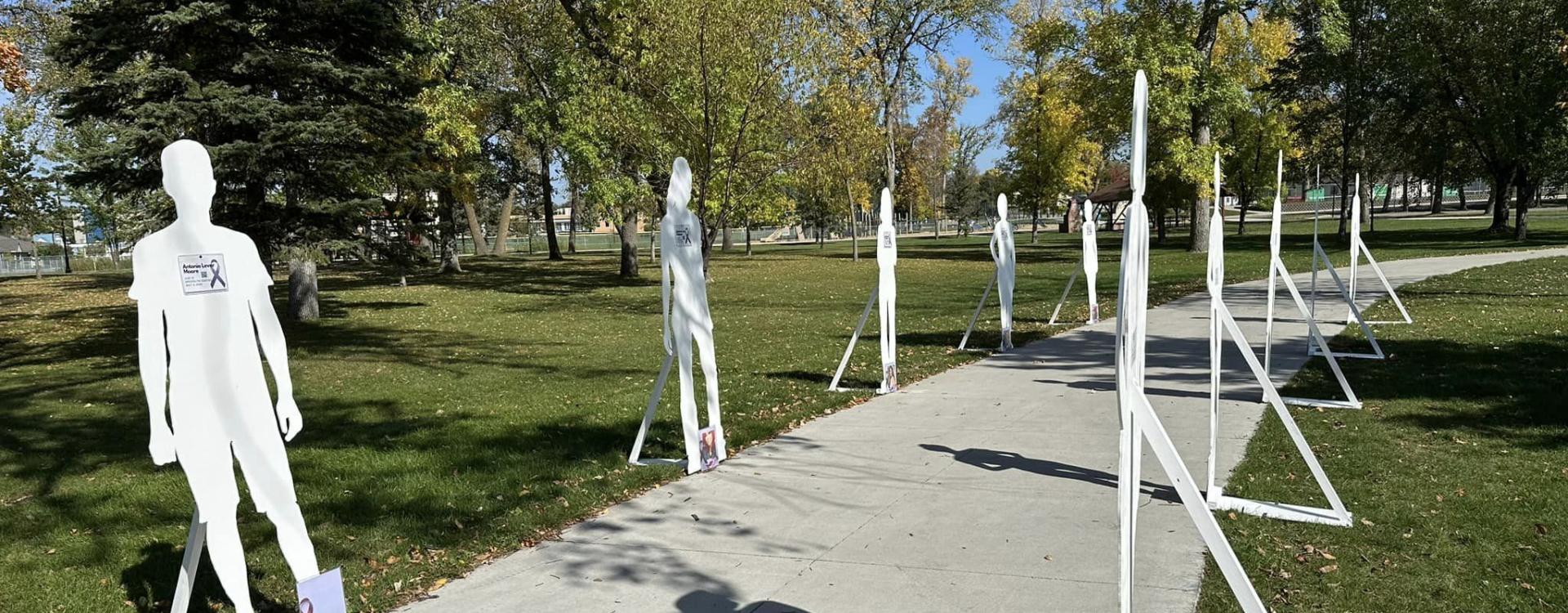 Break the Silence Memorial Display